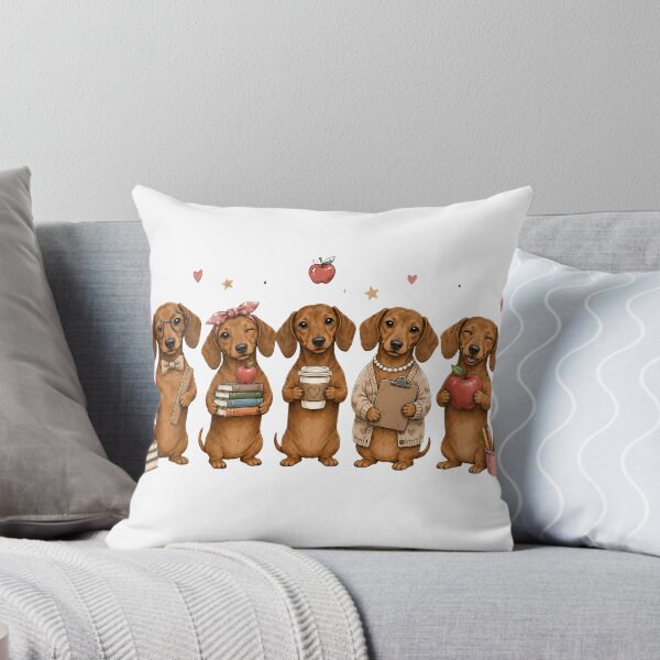 Item preview, Dachshund Teacher Doxie Teacher Wiener Dog School Graphic Back To School Teacher designed and sold by VGAfanatic.