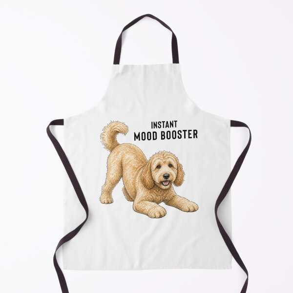 Item preview, Mood Booster Goldendoodle | Cute Watercolor Dog Art | Dog Lover Gift designed and sold by PAPIRO SIGLO XXI.