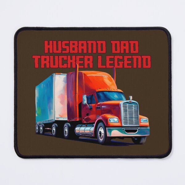 Item preview, Husband Dad Trucker Legend - Red Truck designed and sold by elcarnero.