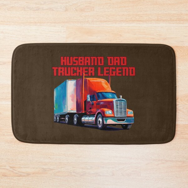 Item preview, Husband Dad Trucker Legend - Red Truck designed and sold by elcarnero.