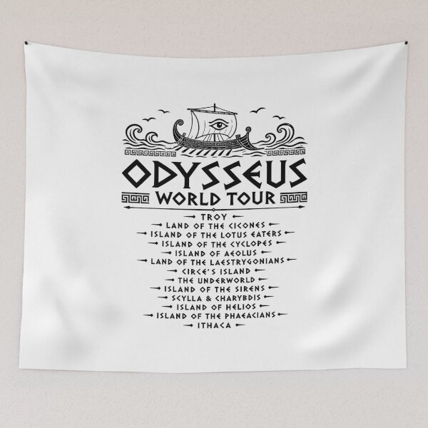 Item preview, Sarcastic Greek Odyssey Quote Ancient Ship Aesthetic designed and sold by Krasnovaovaova.