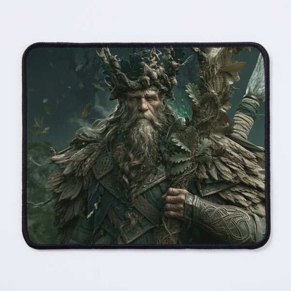 Item preview, The Oak King – Guardian of the Sacred Forest designed and sold by JLCableStudio.
