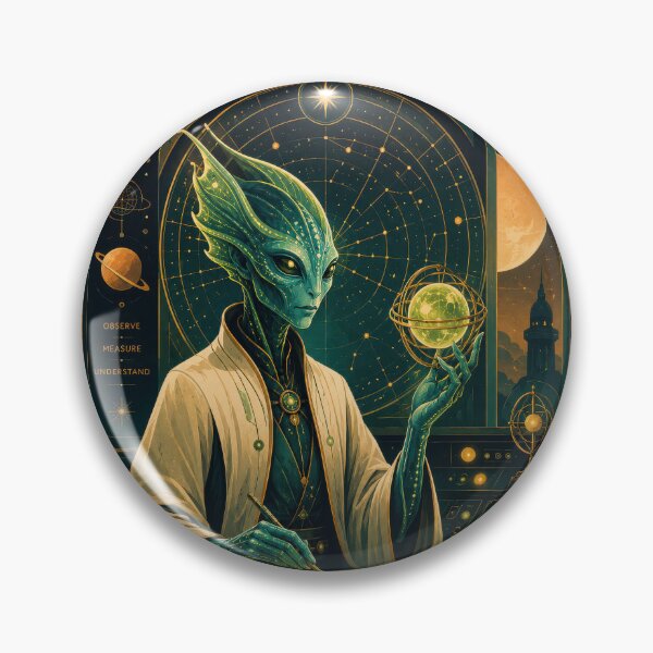 Item preview, Patterns of the Cosmos: Alien Astronomer  designed and sold by Sketchlegacy.