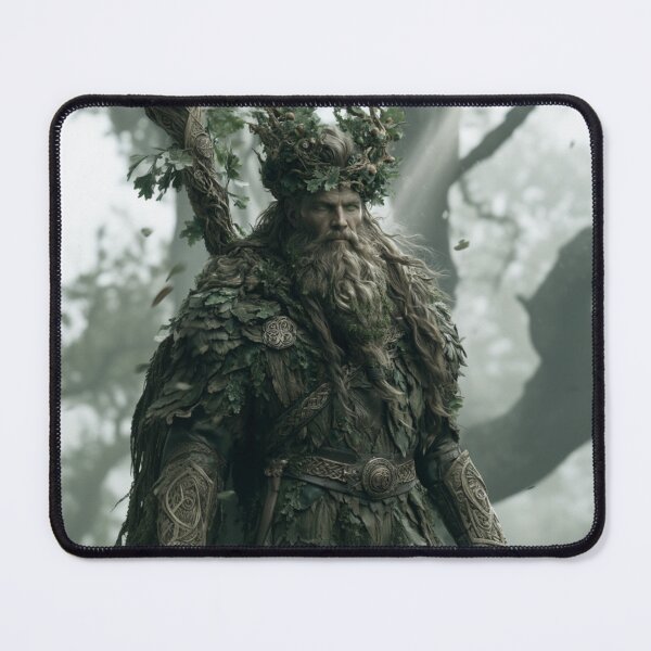 Item preview, The Oak King – Guardian of the Sacred Forest designed and sold by JLCableStudio.