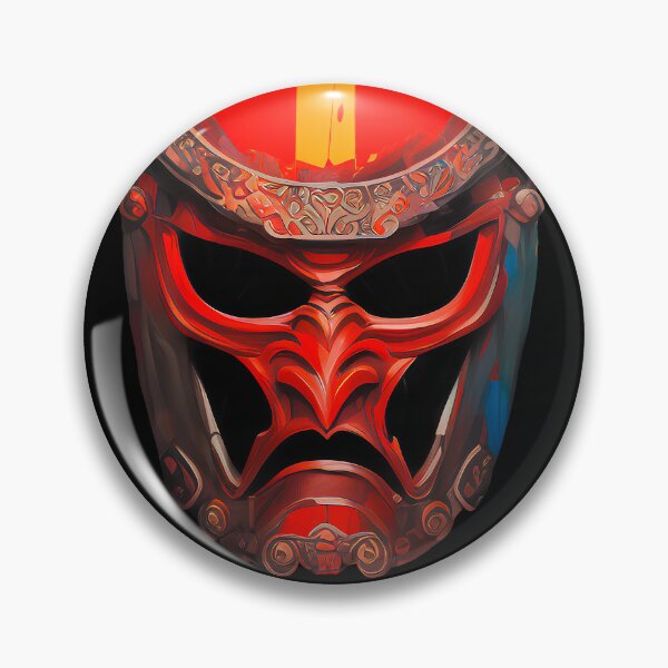 Item preview, The Shadow of the Demon Mask designed and sold by elcarnero.