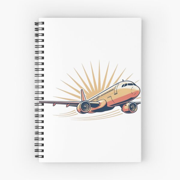Item preview, Retro A321neo Sunrise Aviation Poster - Vintage Airplane Travel Art designed and sold by Komkommertje.