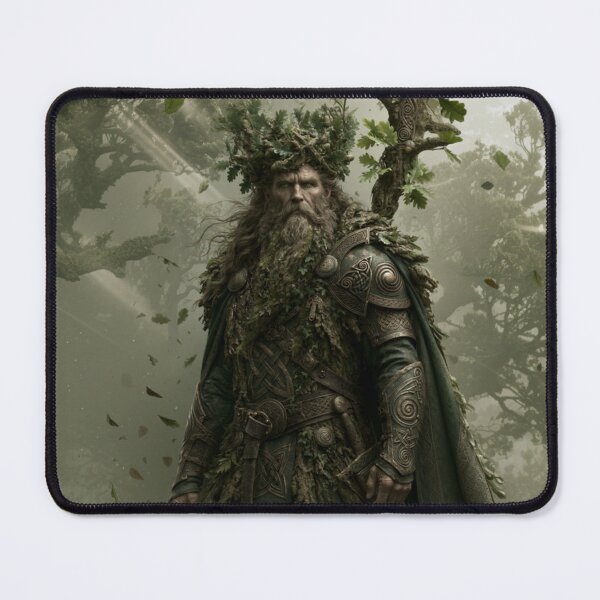 Item preview, The Oak King – Guardian of the Sacred Forest designed and sold by JLCableStudio.