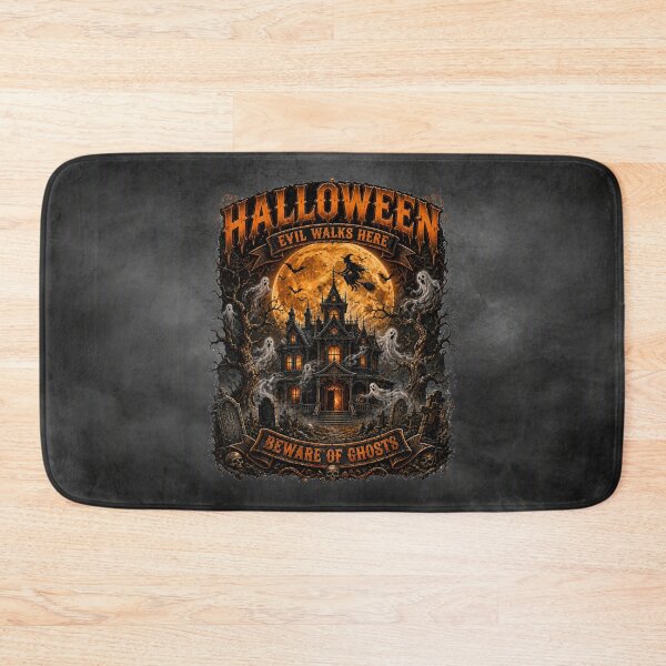 Item preview, Halloween: Evil Walks Here — Haunted House of Shadows   designed and sold by MysticOzzy.