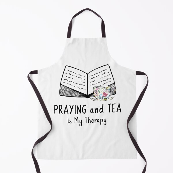 Item preview, Praying And Tea Is My Therapy designed and sold by Sartoris Art.
