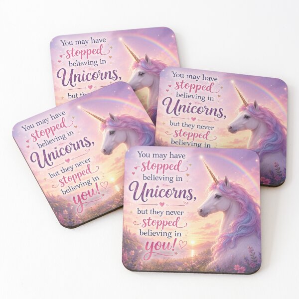 Item preview, Unicorns believe in You designed and sold by TickleMonster30.