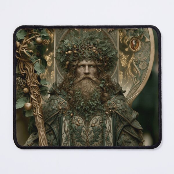 Item preview, The Oak King – Guardian of the Sacred Forest designed and sold by JLCableStudio.