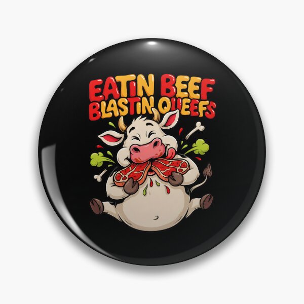 Item preview, Eatin Beef Blastin Queefs Retro Distressed Meme  designed and sold by Redgiant87x.