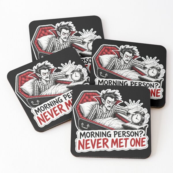 Item preview, Morning Person? Never Met One designed and sold by Sonic Nova Studios.