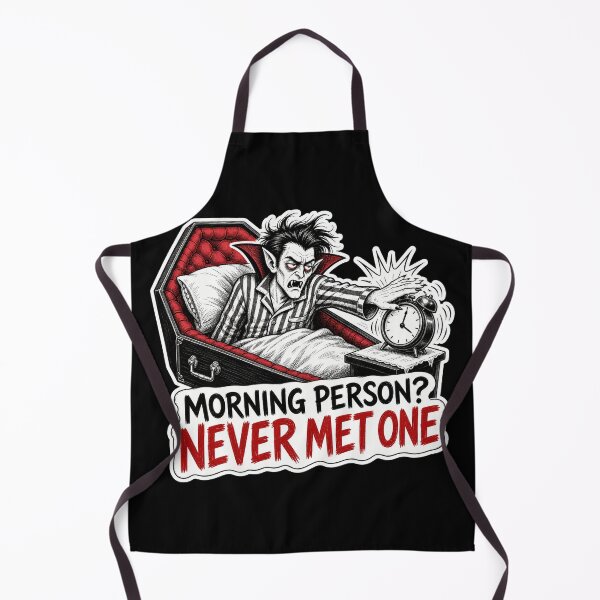 Item preview, Morning Person? Never Met One designed and sold by Sonic Nova Studios.