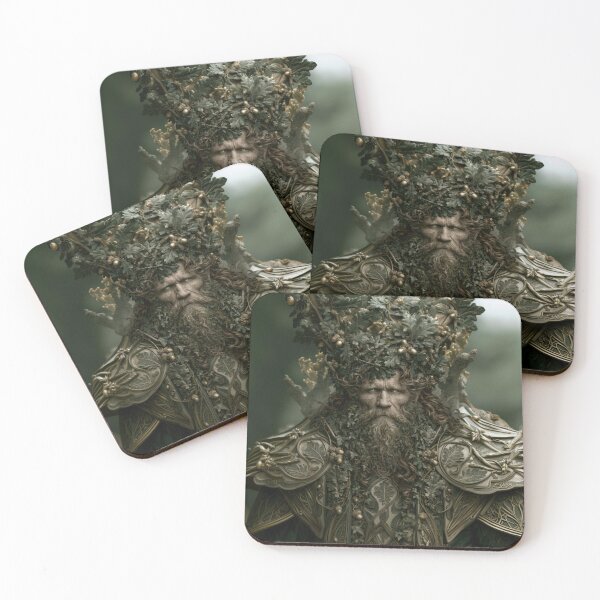 Item preview, The Oak King – Guardian of the Sacred Forest designed and sold by JLCableStudio.