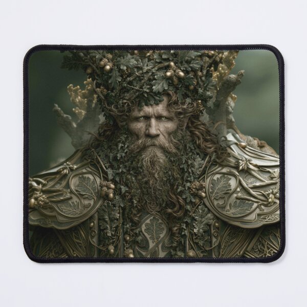 Item preview, The Oak King – Guardian of the Sacred Forest designed and sold by JLCableStudio.