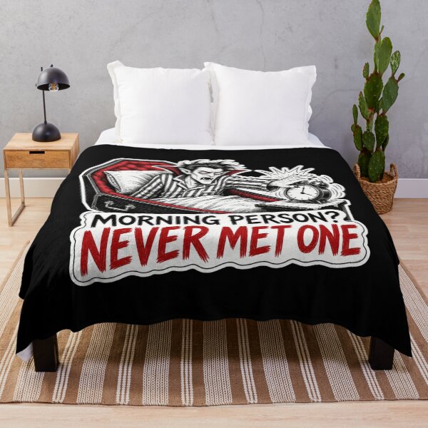 Item preview, Morning Person? Never Met One designed and sold by Sonic Nova Studios.