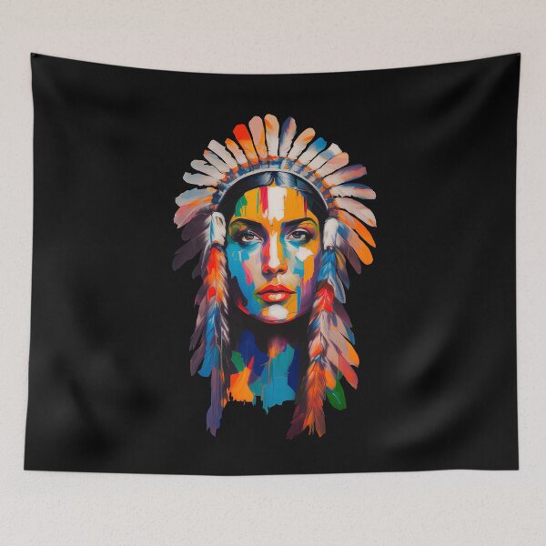 Item preview, The power of ancient wisdom: The chief of the tribe designed and sold by elcarnero.