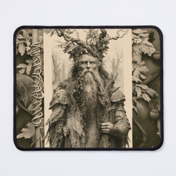 Item preview, The Oak King – Guardian of the Sacred Forest designed and sold by JLCableStudio.