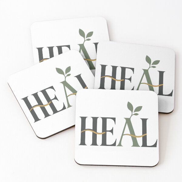 Item preview, Heal Gentle One Word Typography Design designed and sold by Tharaazu.