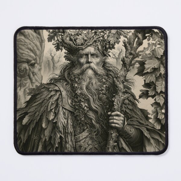 Item preview, The Oak King – Guardian of the Sacred Forest designed and sold by JLCableStudio.