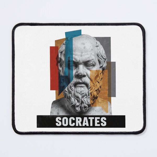 Item preview, Ancient Greek Philosophers Shirt - Socrates Plato Aristotle Retro Collage Art designed and sold by OzzFrequency.