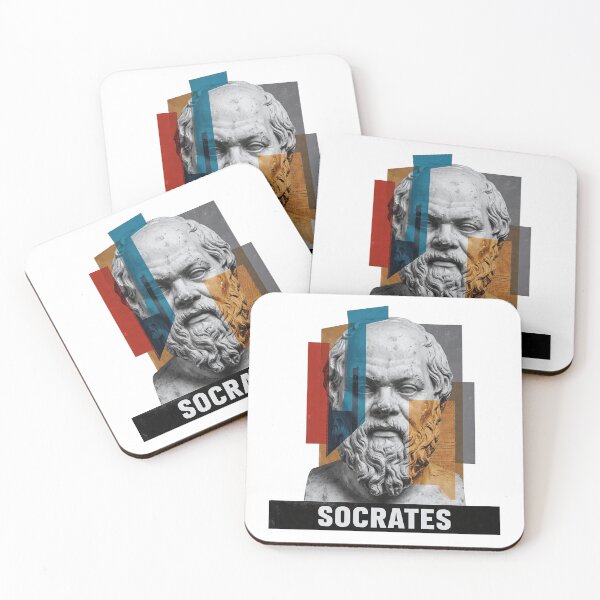 Item preview, Ancient Greek Philosophers Shirt - Socrates Plato Aristotle Retro Collage Art designed and sold by OzzFrequency.