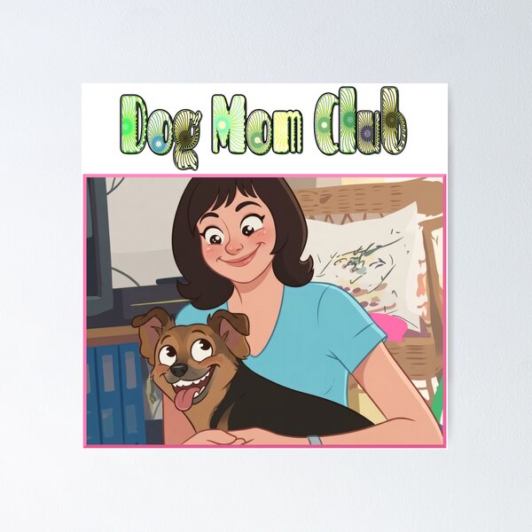 Item preview, Dog Mom Club – Pure Joy & Furry Love designed and sold by kdhill.