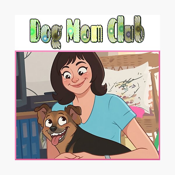 Item preview, Dog Mom Club – Pure Joy & Furry Love designed and sold by kdhill.