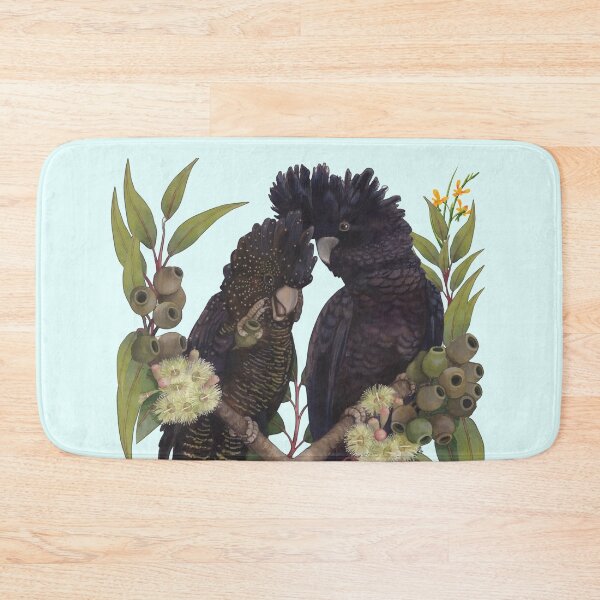 Artikelvorschau, Rotsteißkakadu, Eukalyptusblüten, australische Vogelwelt / Vogelliebhaber (Männer, Frauen, Kinder) entworfen und verkauft von Amelia ART G.
