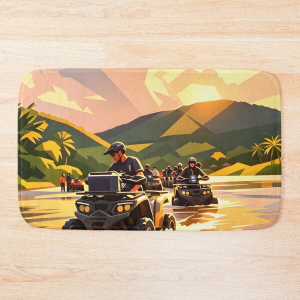 Item preview, ATV Adventure Club | Retro Off-Road Vintage T-Shirt Design designed and sold by Spirit of Siam.