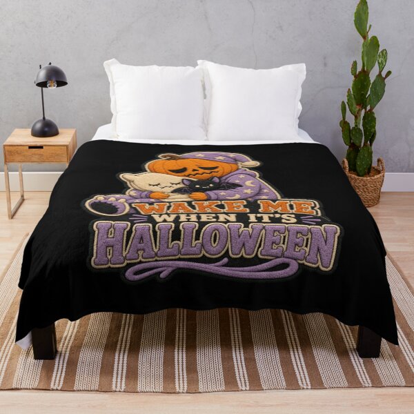 Item preview, Wake Me When It's Halloween designed and sold by Sonic Nova Studios.