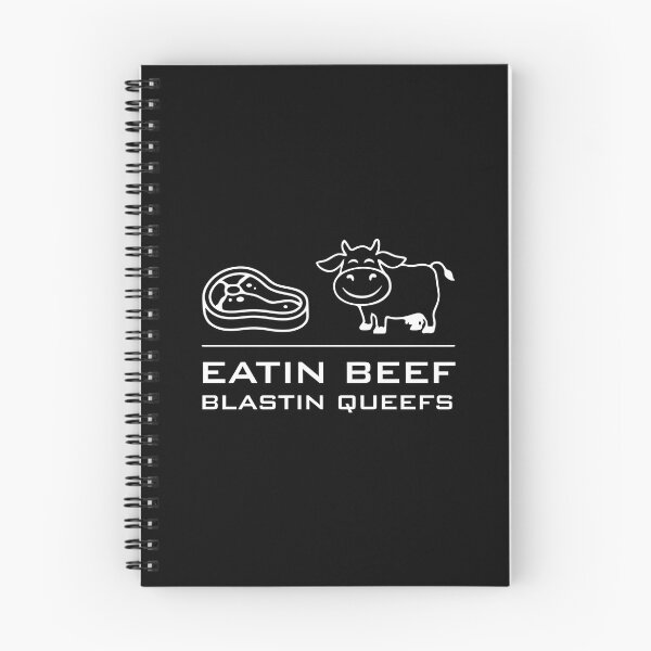 Item preview, Eatin Beef Blastin Queefs Funny Barbecue Meme for Grill Lovers designed and sold by Redgiant87x.