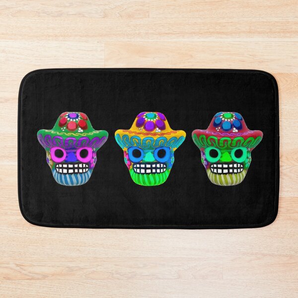 Item preview, Day of the Dead skull designed and sold by elcarnero.