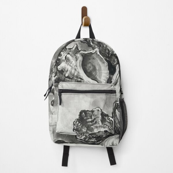 Item preview, Traditional Chinese Ink Wash Painting of Coastal Shellfish designed and sold by OddlySticky.