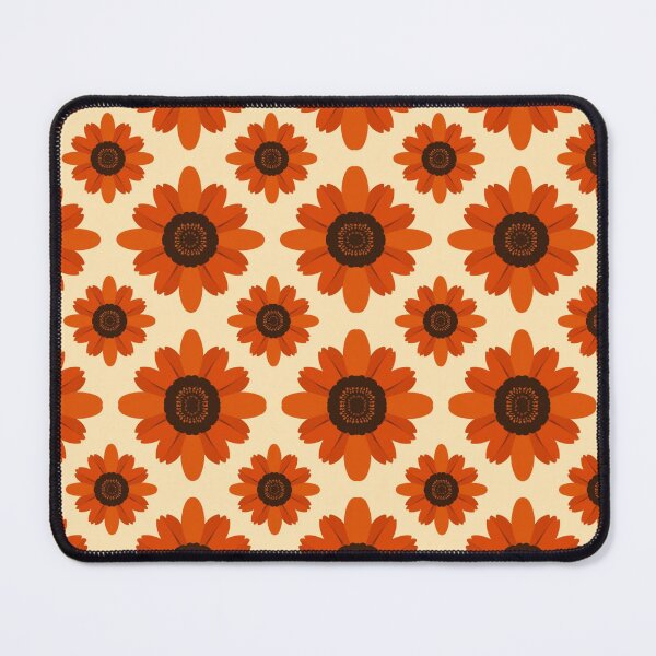 Item preview, Echinacea Flat Graphic Bold Retro Seamless Pattern designed and sold by Inkworksbyshery.