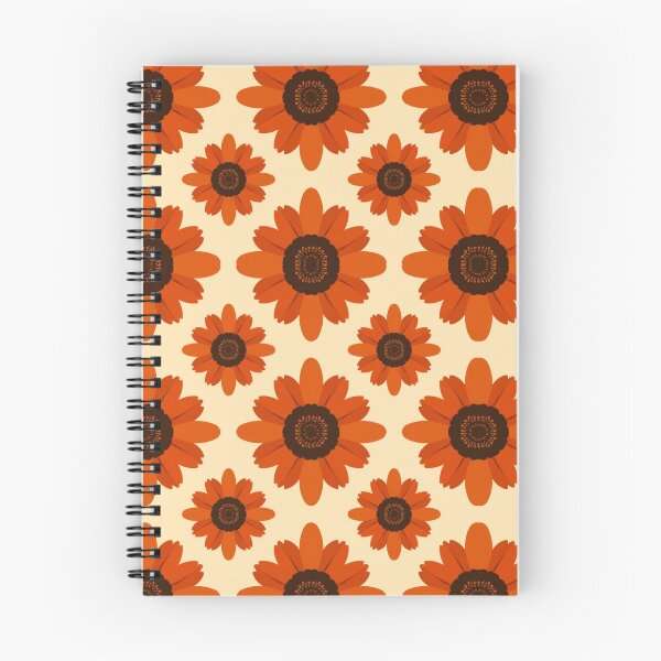 Item preview, Echinacea Flat Graphic Bold Retro Seamless Pattern designed and sold by Inkworksbyshery.