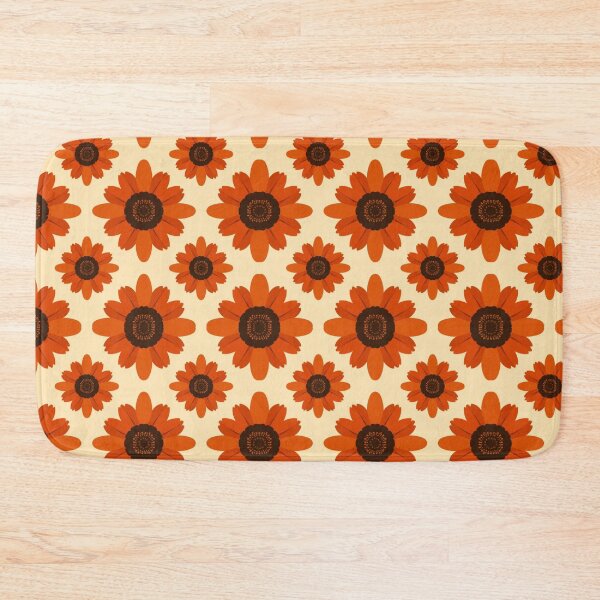Item preview, Echinacea Flat Graphic Bold Retro Seamless Pattern designed and sold by Inkworksbyshery.