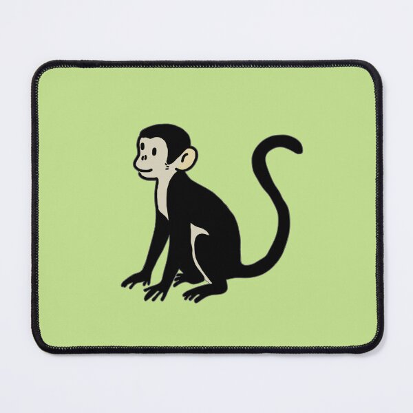 Item preview, Funny little monkey - squirrel monkey designed and sold by ZuriRetroPrints.