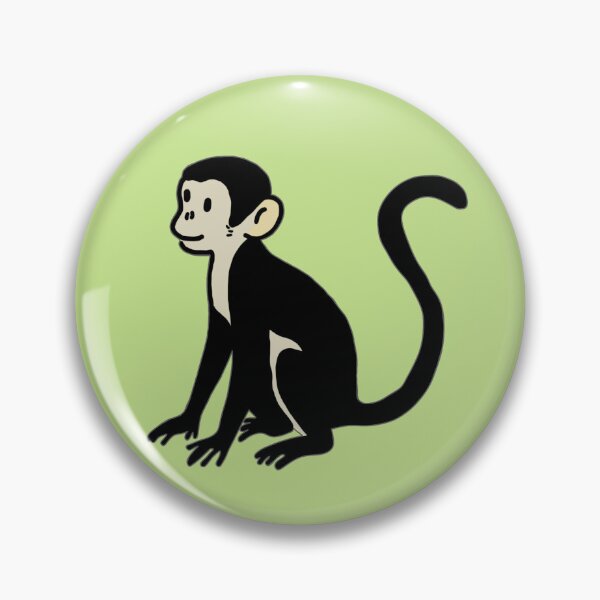 Item preview, Funny little monkey - squirrel monkey designed and sold by ZuriRetroPrints.