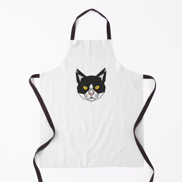 Item preview, Geometric Tuxedo Cat designed and sold by AnimalsKnowAll.