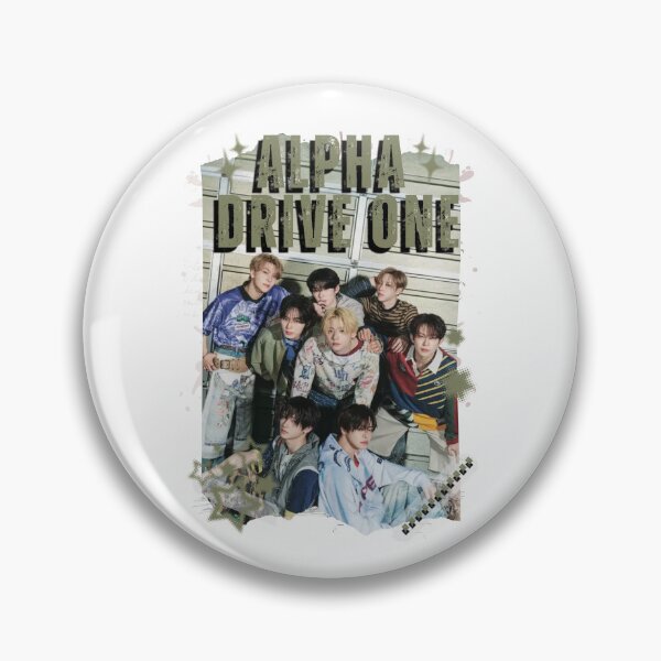 Item preview, ALPHA DRIVE ONEe (ALD1) Global KPOP Boy Group Black and White Collage Digital Art Portrait designed and sold by AJUNICE STUDIO.