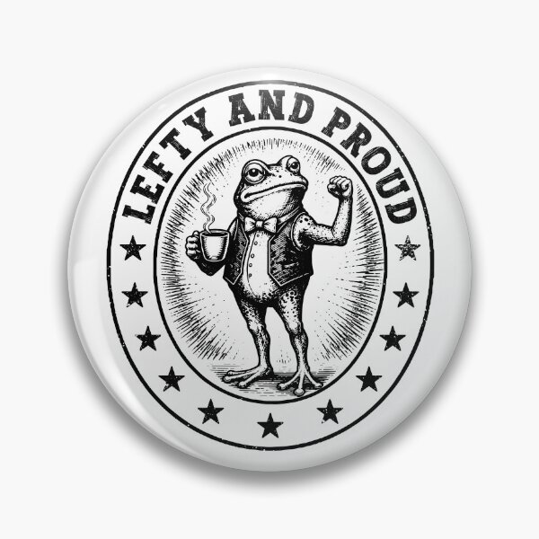 Item preview, Lefty And Proud - Funny Left Hand People Meme designed and sold by gunaone-design.