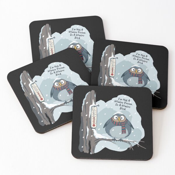 Item preview, The Grumpy Winter Bird designed and sold by FreakToons.