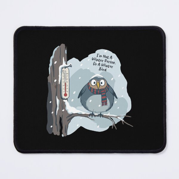 Item preview, The Grumpy Winter Bird designed and sold by FreakToons.