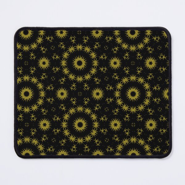 Item preview, Gold Celestial Geometric Pattern on Black designed and sold by SweetLilith.