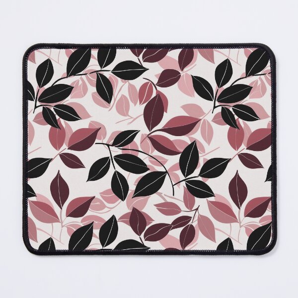 Item preview, Little Leaves Dusty Rose Burgundy designed and sold by Eclectic Monkey.