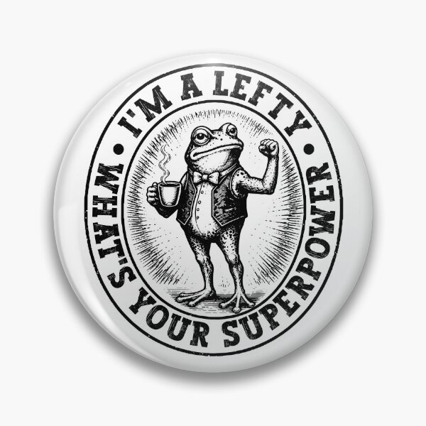 Item preview, I'm A Lefty What's Your Superpower Funny Left-Handed designed and sold by gunaone-design.