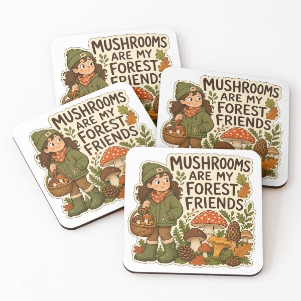 Item preview, Mushrooms Are My Forest Friends designed and sold by Tatsed.
