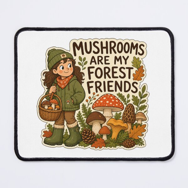 Item preview, Mushrooms Are My Forest Friends designed and sold by Tatsed.